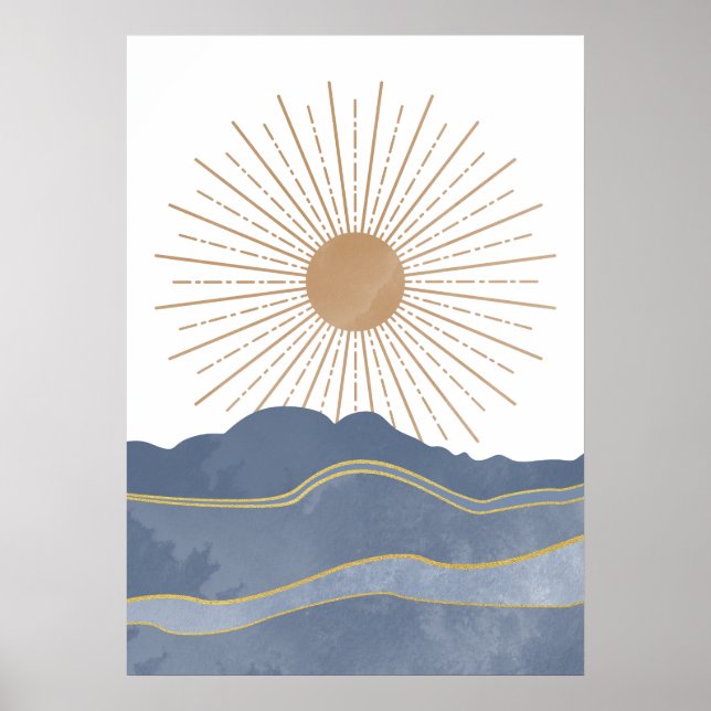 Poster Sun Wall Art (Frente)