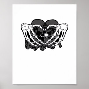 Poster Sunand~1 - Mãos do Coração do Esqueleto