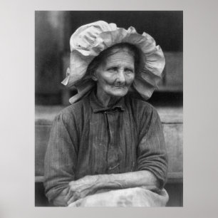 Pôster Sunbonnet Estilo, 1930