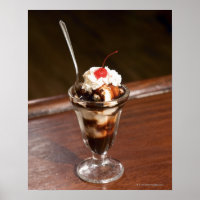 Sundae de chocolate