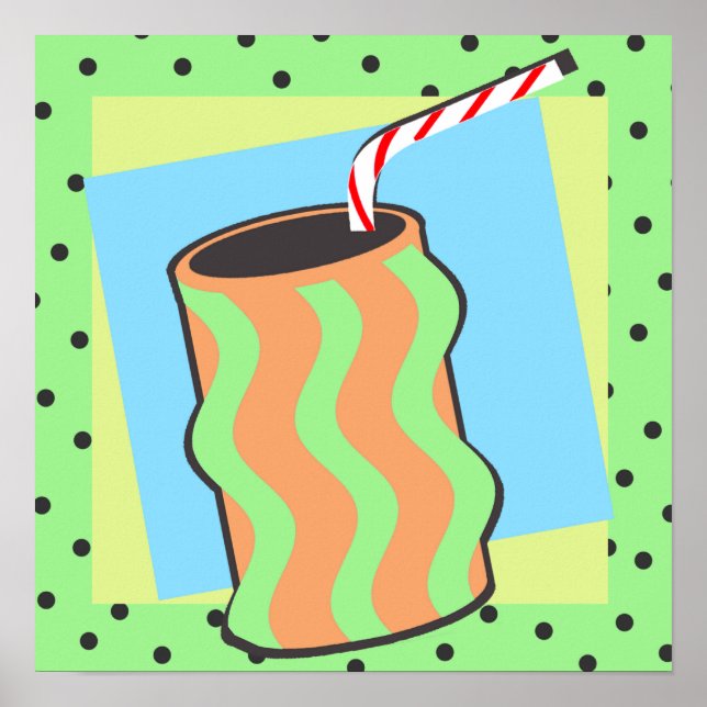 Poster Sundae Shoppe/Limão (Frente)