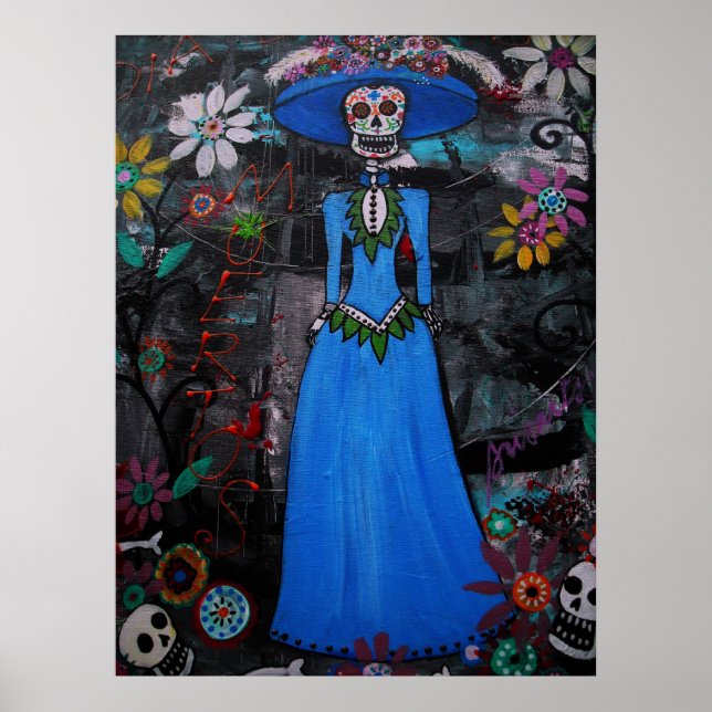 POSTER SUNDANCE CATRINA DIA DE LOS MUERTOS (Frente)