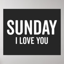 Sunday Love Engraçado Cote