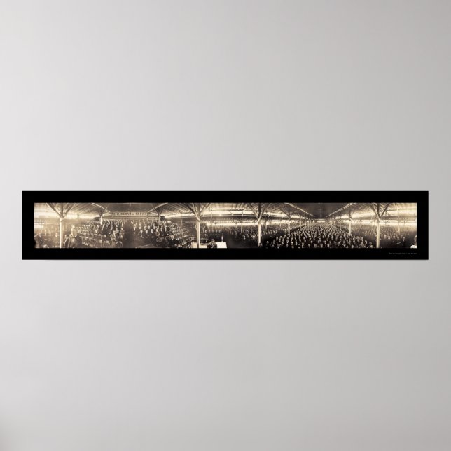 Pôster Sunday Tabernacle Photo 1910 (Frente)