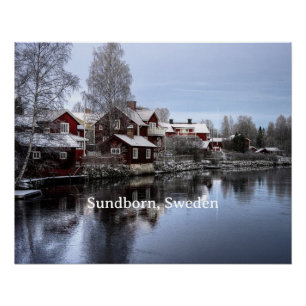 Pôster Sundborn, Suécia