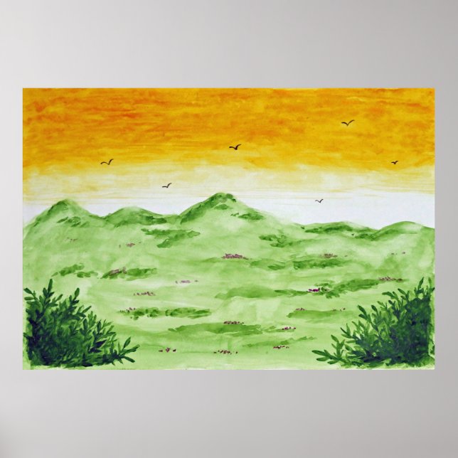 Poster Sundown (Frente)