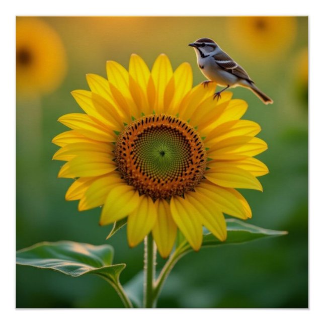 Pôster Sunflower (Frente)