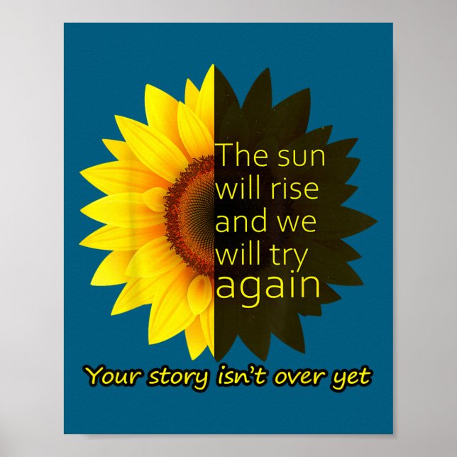 Poster Sunflower Hope  (Frente)