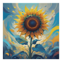 Pôster sunflower poster