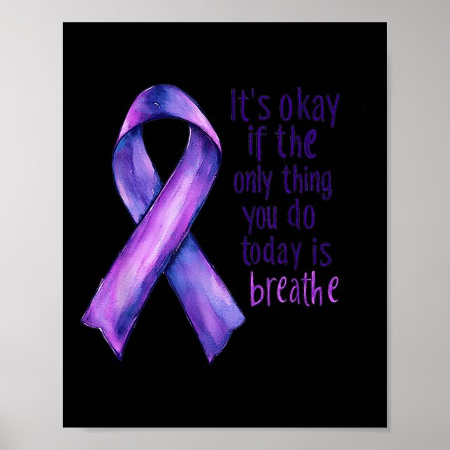 Poster Sunflower Suicide Awareness  (Frente)