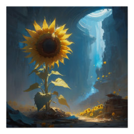 Pôster sunflower wall art