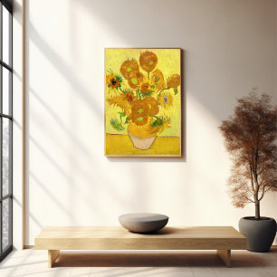 Poster Sunflowers, Vincent van Gogh