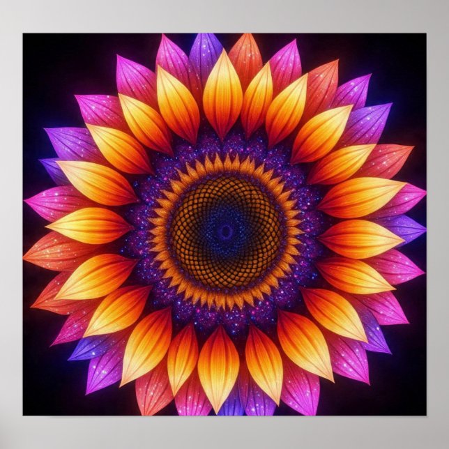 Poster SunFlowerWitch (Frente)