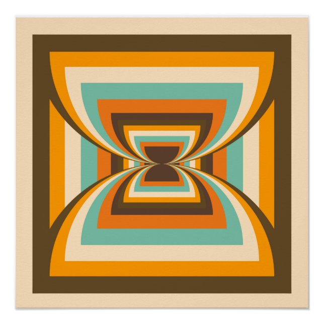 Pôster "Sunlit Serenity - Yellow Wall Art" (Frente)
