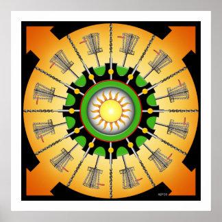 Poster Sunny Baskets