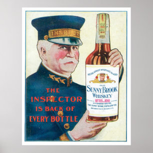 Poster Sunny Brook Whiskey