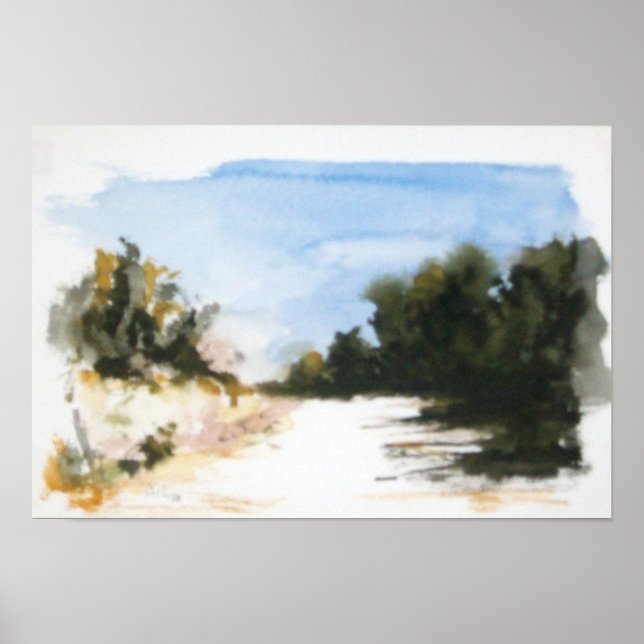 POSTER SUNNY COUNTRYSIDE, NA TÚSSIA (Frente)