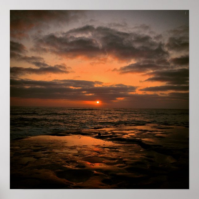 Poster Sunny San Diego (Frente)