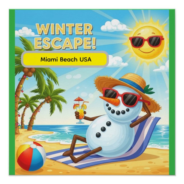 Pôster Sunny Sands Resort (Frente)