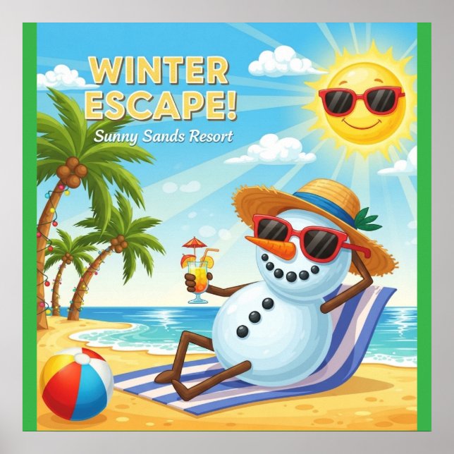 Poster Sunny Sands Resort (Frente)