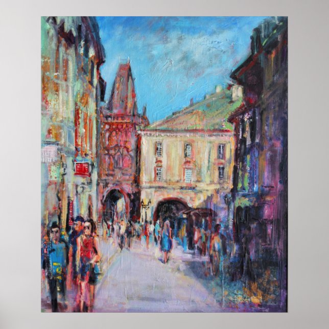 Pôster Sunny Side Praga (Frente)