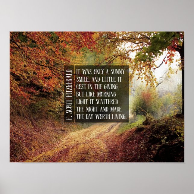 Poster Sunny Smile (Frente)