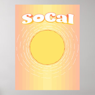 Poster Sunny SoCal