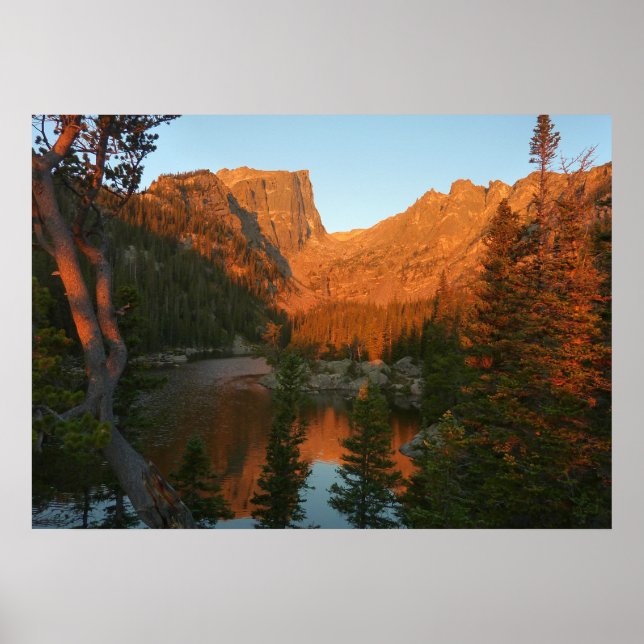 Poster Sunrise at Dream Lake II (Frente)