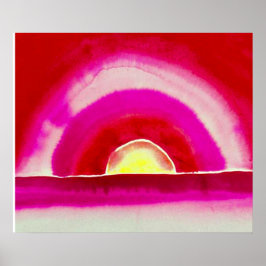 Poster Sunrise, Georgia O'Keeffe,