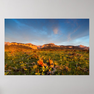 Pôster Sunrise Luzes Luzes Blackleaf Canyon 2