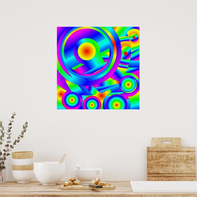 Poster Sunrise Mediterrânica (Cozinha)