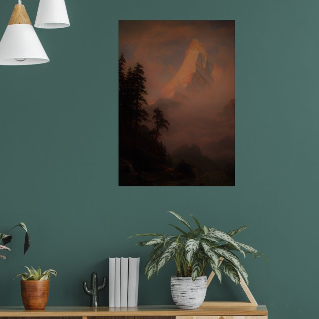 Poster Sunrise Na Matterhornafter 1875 - (Sala de Estar 1)