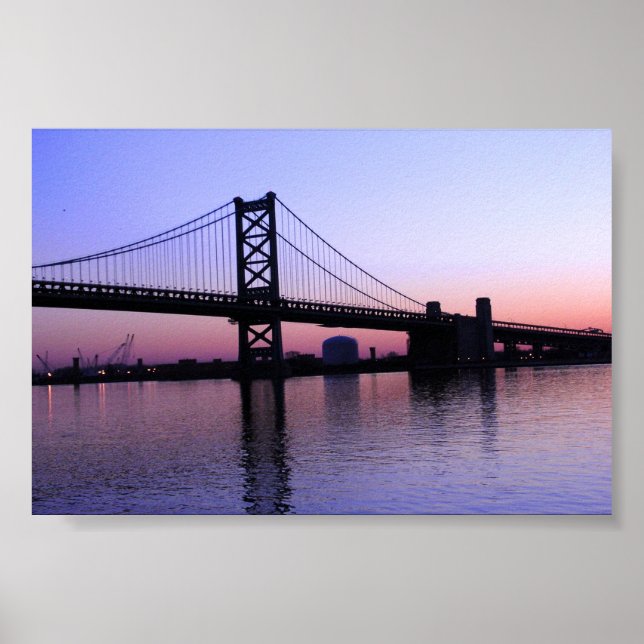 Pôster Sunrise no Delaware (Frente)