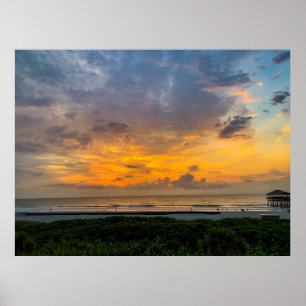 Poster Sunrise no Tybee