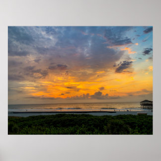Poster Sunrise no Tybee