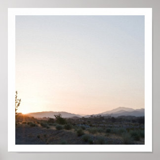 Poster Sunrise Ocidental