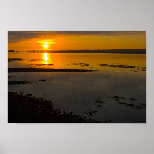 Poster Sunrise, Penobscot Bay, Maine (Frente)