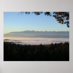 Poster Sunrise sobre Tatras