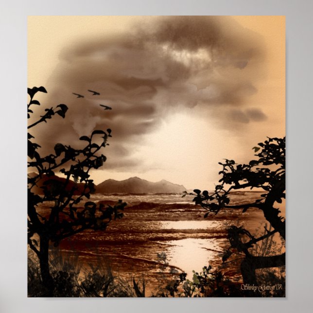 Pôster Sunrise — Sunset (Frente)