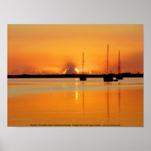 Pôster Sunrise, Titusville (Cape Canaveral) Florida