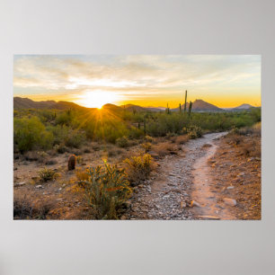 Poster Sunrize Sobre Arizona