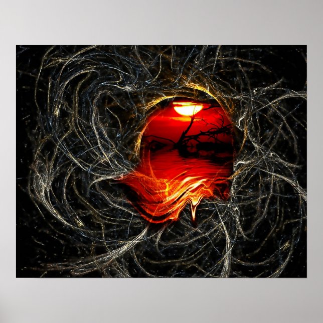 Pôster Sunsation Red Sunset Melts (Frente)