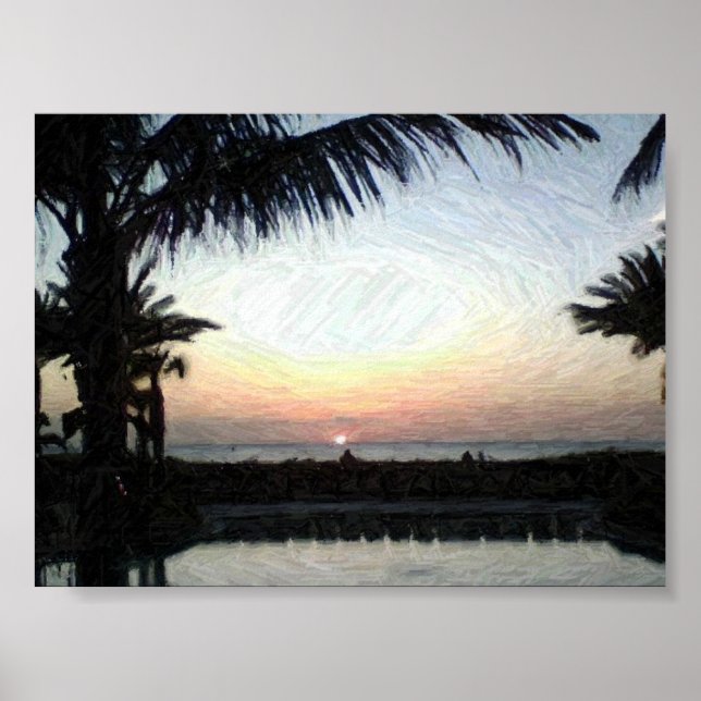 Poster Sunset (Frente)