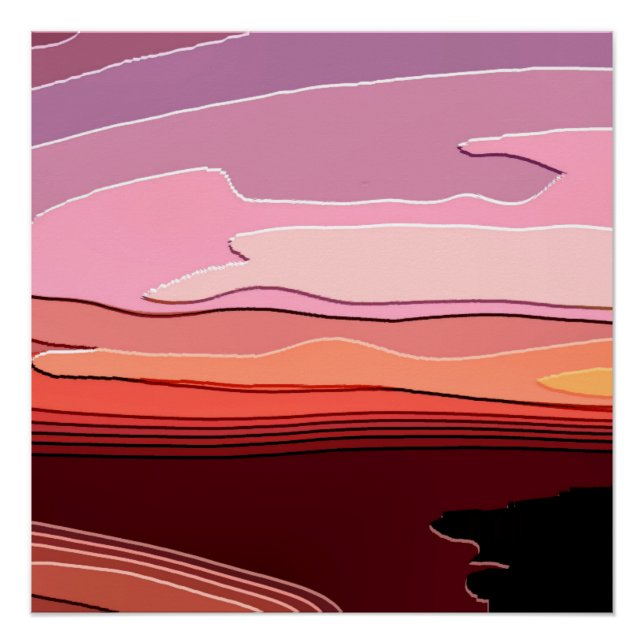 PÔSTER SUNSET (Frente)