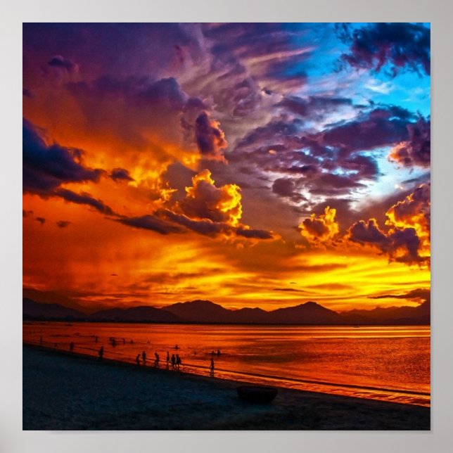 Pôster Sunset (Frente)