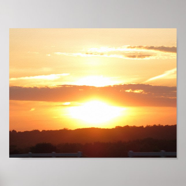 Poster sunset (Frente)