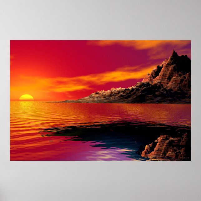 Poster Sunset (Frente)