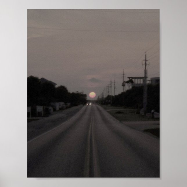 POSTER SUNSET (Frente)