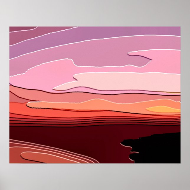 PÔSTER SUNSET (Frente)