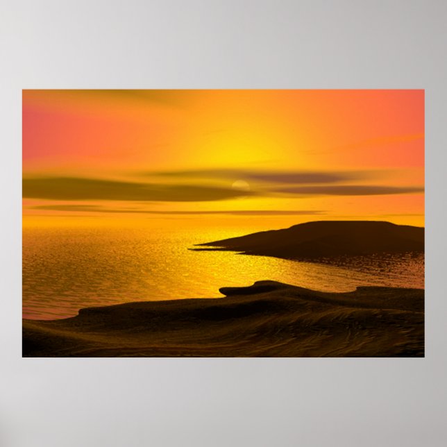 Poster Sunset (Frente)